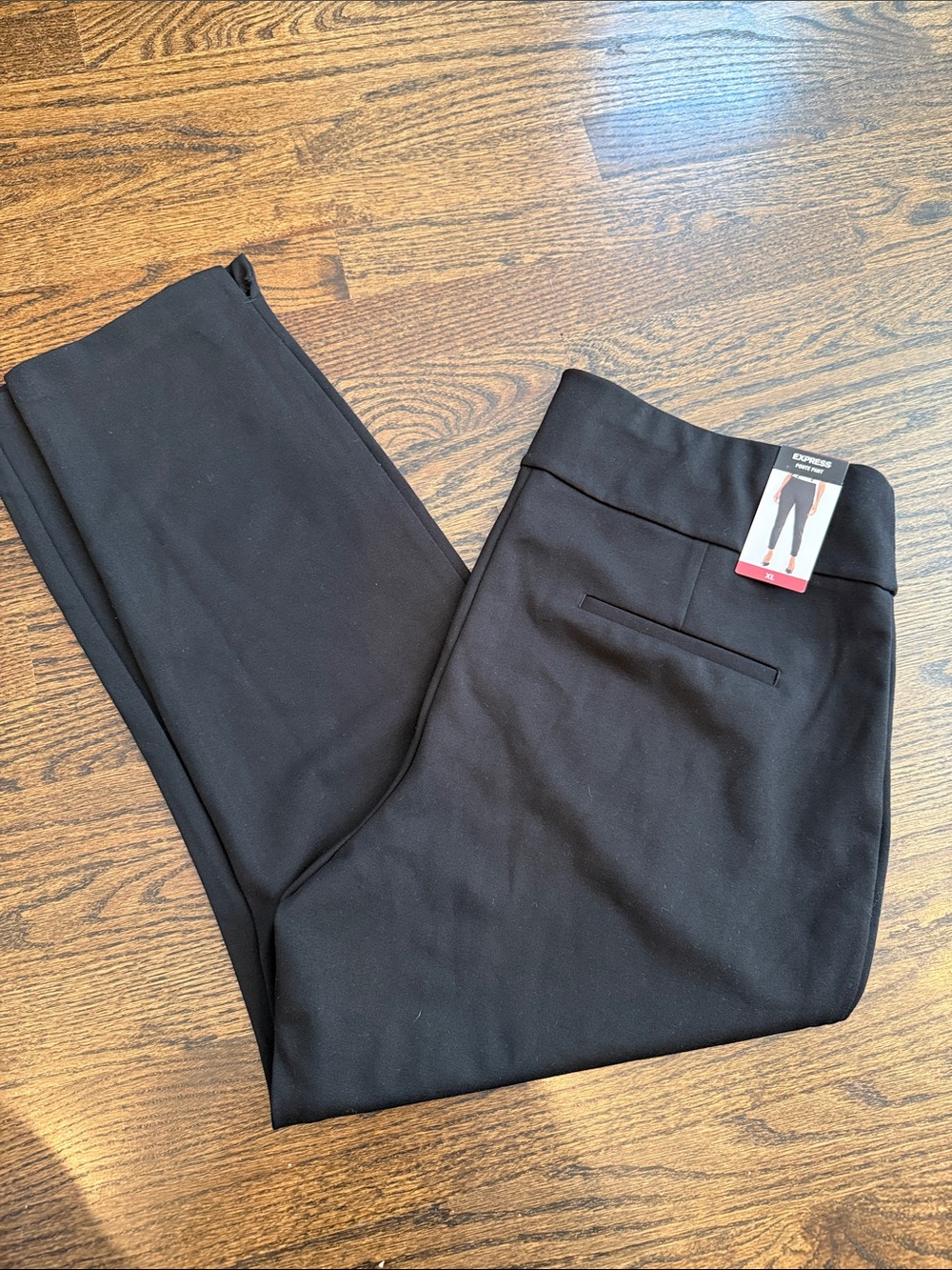 Black XL woman’s express Ponte Dress Pants slacks spandex